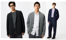 UNIQLO Milano Ribbed Jacket S-4XL Gray Black ...