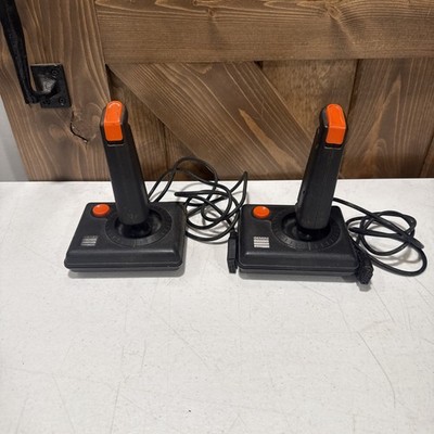 2-Gemini Gemstik Pro Game Joystick For Atari 2600 /Commodore etc.. Untested AsIs