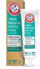 Arm & Hammer 100% Natural Baking Soda Whitening Protection Vegan Toothpaste 75ml 78.67 per litre