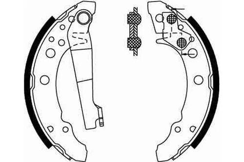TRW Brake Shoe (GS8166) - Picture 2 of 12
