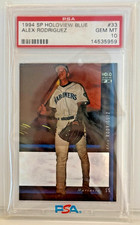 1994 SP HOLOVIEW BLUE #33 ALEX RODRIGUEZ RC GEM MINT PSA 10