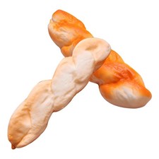 2 Pcs Fake Bread Food Props for Display Artificial Decoration Model