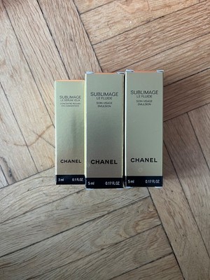 Chanel SUBLIMAGE LE FLUIDE 2 X 5 ml, LE SÉRUM YEUX 3 ml Set NEU