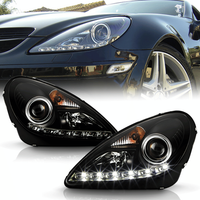 Xenon Scheinwerfer Set Schwarz FüR Mercedes Slk R171 Roadster 2004–2011 + Tfl