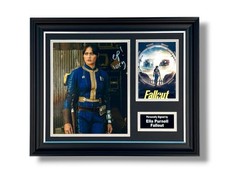 Ella Purnell Signed Photo Framed & COA Fallout Series Poster TV Autograph Auto