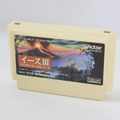 Famicom YS III 3 Wanderers From Ys Cartridge Only Nintendo 2376 fc