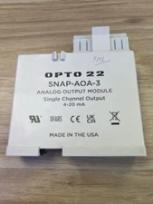 OPTO 22 SNAP-AOA-3 Current Loop Analog Output Module  4-20MA