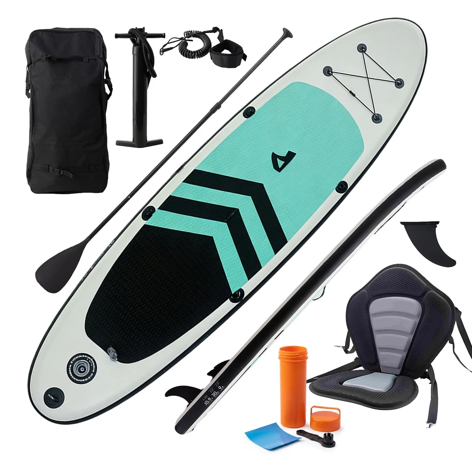 SUP Board Paddelboard Stand Up Paddle Board Allround Board Freizeit Sup mit Sitz - Bild 1 von 4
