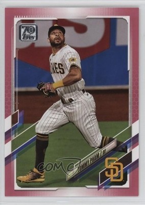 2021 Topps Mother's Day Hot Pink 9/50 Tommy Pham #399 1o9i