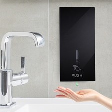 Wall Mounted Liquid Soap Dispenser Bathroom Hand Shampoo Shower Gel Storage