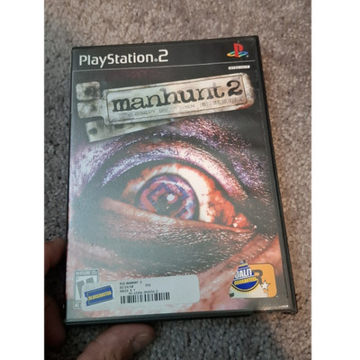 Rockstar Games Manhunt 2 Manhunt Series Sony PlayStation 2 PS2 M w/ Case