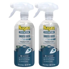 Spray Starch (22 Oz, 2 Pack) Trigger Pump Liquid Starch for Ironing, Non-Aero...
