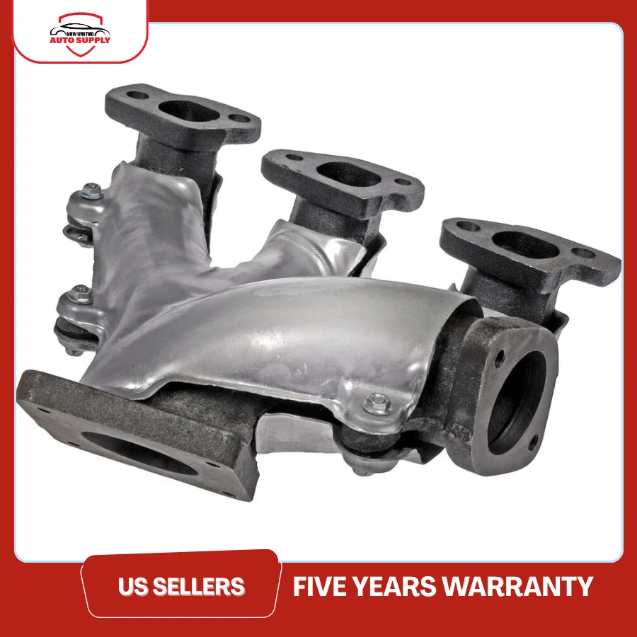 Kit colector de escape Dorman 674-983 lado derecho pasajero para VW Town and Country Foto 3 de 3