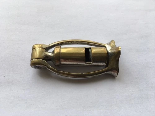 C1880-90s VINTAGE WHISTLE&12 BORE CARTRIDGE EXTRACTOR HUNTING SPORTS COMBINATION