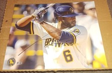 LORENZO CAIN MILWAUKEE BREWERS SIGNED AUTOGRAPHED SSH 11X14 PHOTO PRINT MLB/COA
