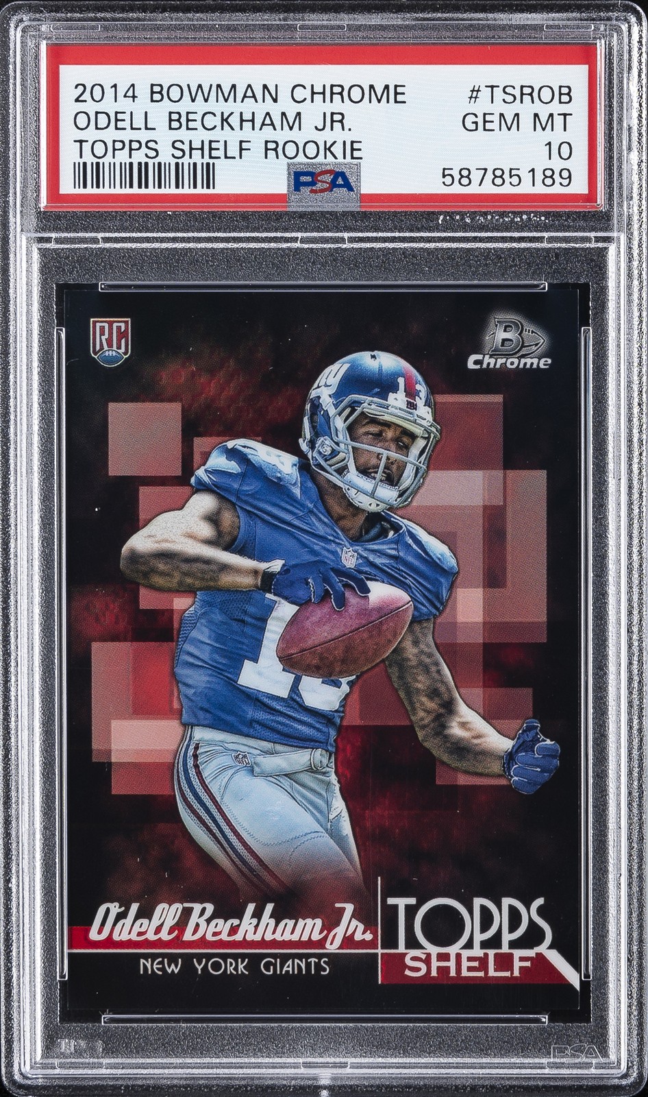 Odell Beckham Jr. Bowman Chrome Topps Shelf Rookie #TSROB Base