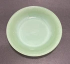 Fire King Jadeite 7.5" Soup Bowl Jane Ray MCM Vintage