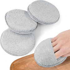 5 Inch Wood Conditioner Cutting Board Wax Oil Applicator Pads 4 Pack