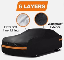 6 Layer 100 Waterproof Car Cover Custom For Pontiac Lemans 1961-1993 6 Layer 100 Waterproof Car Cover Custom For Pontiac Lemans 1961-1993
