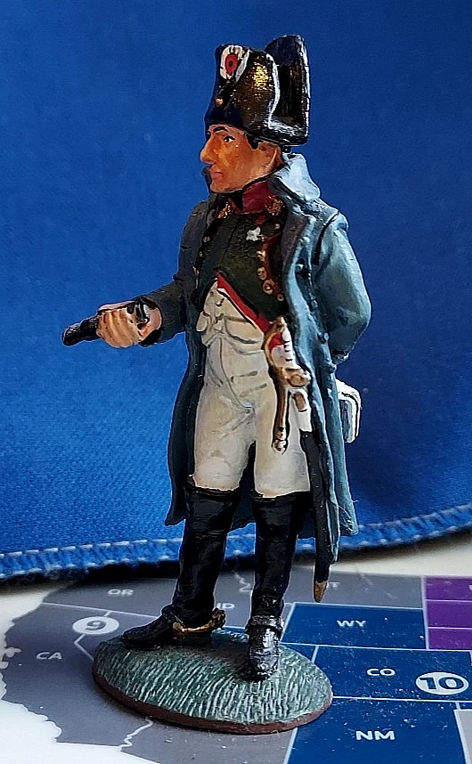 EMPERADOR NAPOLEÓN EN VESTIDO DE CAMPING 1805 FIGURA COMO NUEVA DE DEL PRADO SIN CAJA Foto 3 de 4