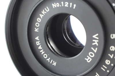 清原光学 KIYOHARA KOUGAKU VK70R Mint 】 KIYOHARA KOGAKU VK70R Soft Focus Lens for Pentax from