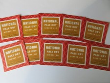 LOT of 10 rare UNUSED NATIONAL PALE DRY GINGER ALE SODA LABELS Bayonne, NJ