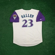 Zac Gallen 2001 Arizona Diamondbacks Men's Alternate Ivory Throwback Jersey