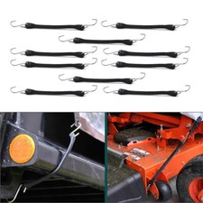 10x 9" Wytrzymałe gumowe paski plandekowe Wiązanie sznurów bungee z haczykami