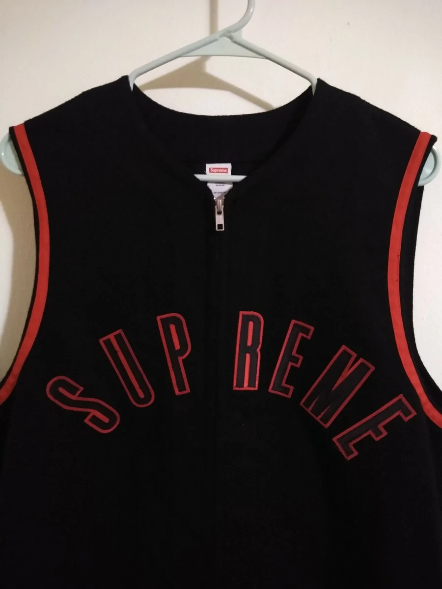 Supreme Sleeveless Baseball Jersey