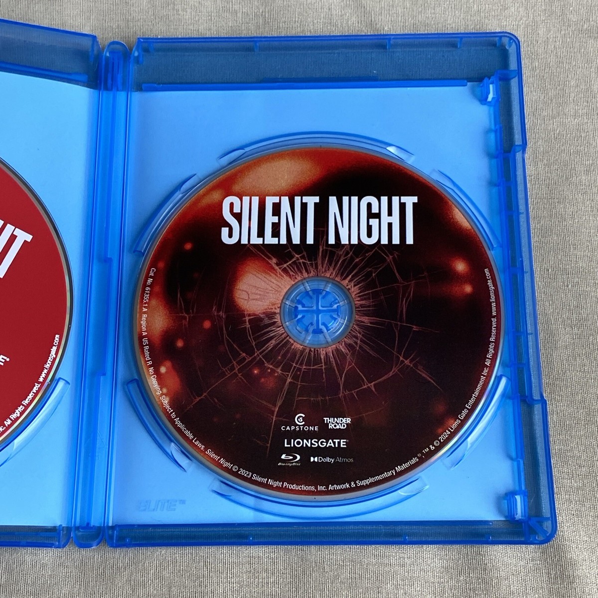 Silent Night (Blu-ray & DVD 2023 + Slipcover) Christmas Action