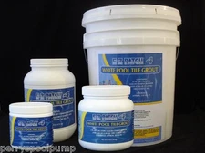 E-Z Patch® 4 White Grout Pool Tile Repair Cement 3 lb. EZP-137