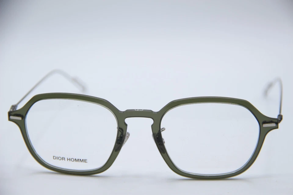 NUEVOS ANTEOJOS DIOR HOMME DISAPEAR04 5182T VERDE GUNMETAAUTÉNTICOS MARCOS 51-21 Foto 2 de 4