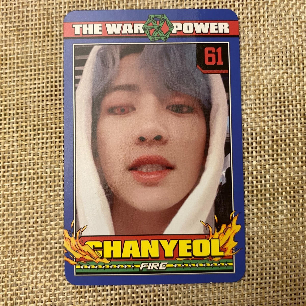 EXO CHANYEOL #2 [The War Power of Music] Official Photocard, 4th
