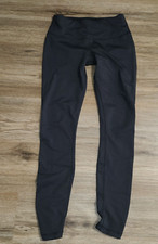 prAna size S Leggings Ruched back Gray Printed