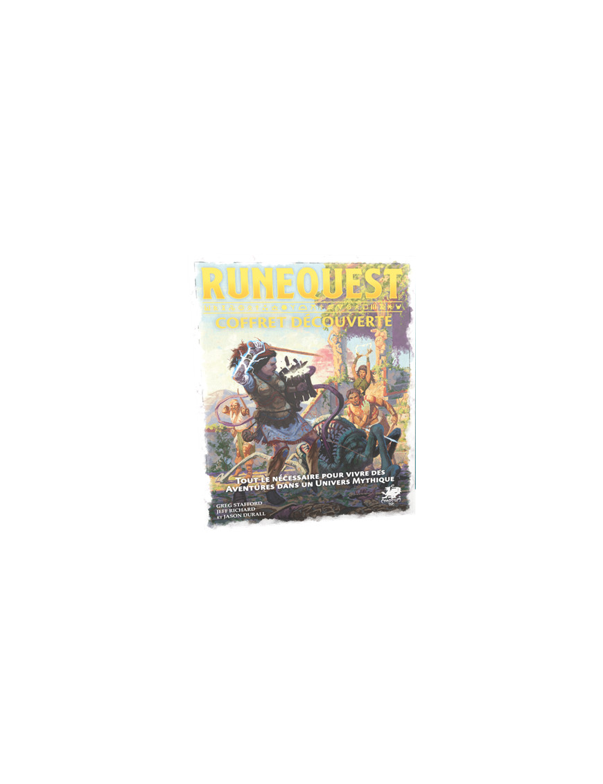Coffret découverte Runequest FR pour débuter facilement le jeu de rôle