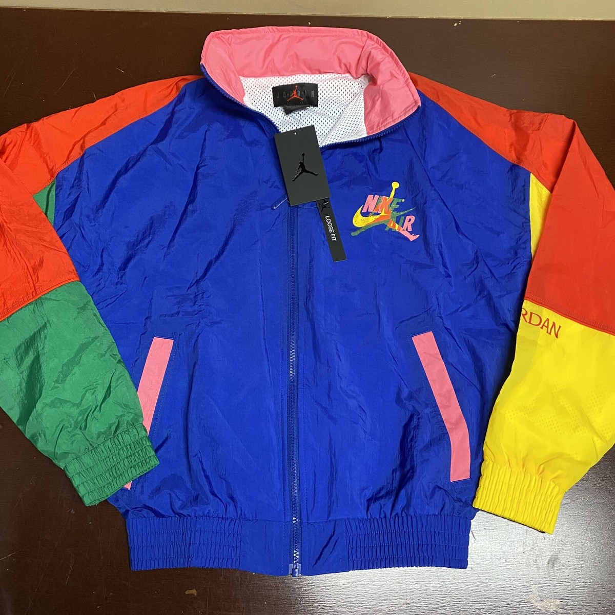 Nike Air Jordan Jumpman Classic Jacket Windbreaker New CV7418-891