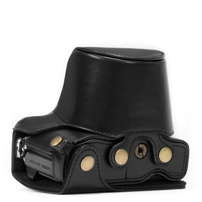 MegaGear Olympus OM-D E-M10 Mark II, E-M10 (14-42mm) Leather Camera Case