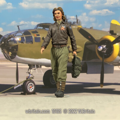 W.Britain 10105 U.S.A.A.F. WASP Service Pilot, 1943-45 (Britains)