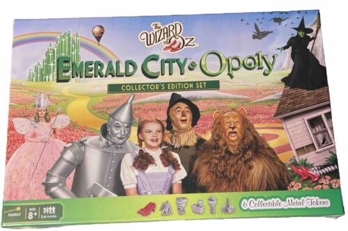 NEU VERSIEGELT Meisterwerke Der Zauberer von Oz Emerald City Opoly Brettspiel rote Schuhe - Bild 1 von 13