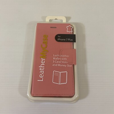 iPhone 7 Plus Wallet MyCase Leather - Pink