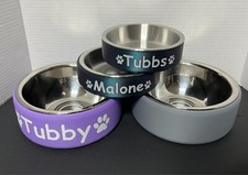 Personalized Dog and Cat Bowls