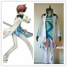 Grace's Story Asbel Lhant Cosplay Costume Blue and White Uniform bu