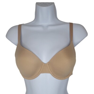 Goodthreads Women's Classic T-shirt Brown Beige Bra Size 34B Brand New 