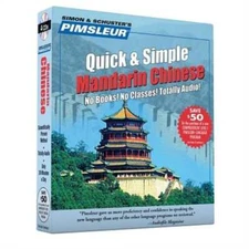 Pimsleur Chinese (Mandarin) Quick & Simple Course - Level 1 Lessons 1-8 CD: