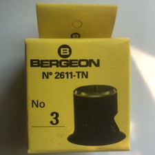 Bergeon 2611-TN-3 - 3.3x Magnification Loupe with Opening