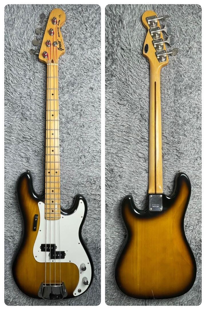 Greco Mercury Bass PB-500 Vintage Electric Bass Japan Made