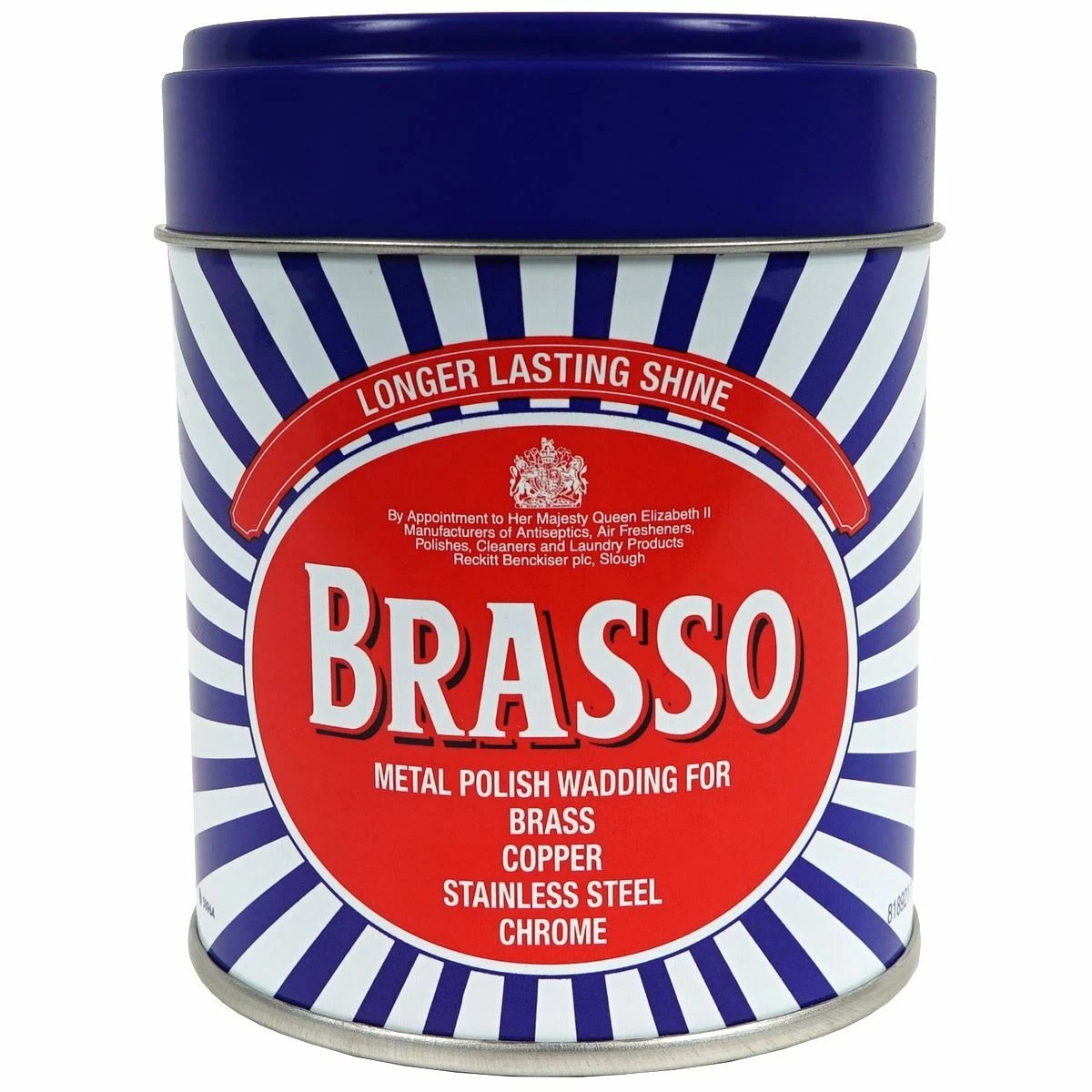Metal Polish Wadding by Brasso Lasting Shine Copper Stainless Steel Chrome