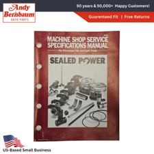 1984 Chevrolet Ford SAAB Sealed Power Machine Shop Service Specifications Manual