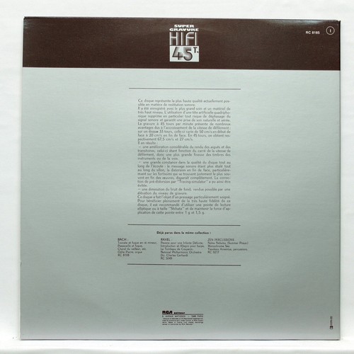 ODILE PIERRE toccatas & carillons for organ WIDOR GIGOUT VIERNE RCA 45rpm LP NM - Picture 2 of 2