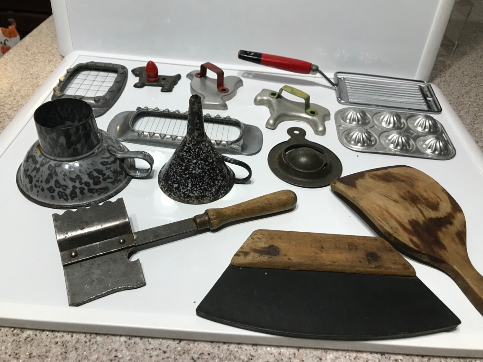 12-Piece Kitchen Set with Cookie Cutters, Butter Slicers, Funnels, Egg Separators, and Strainers